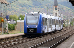 Local Rhine River train